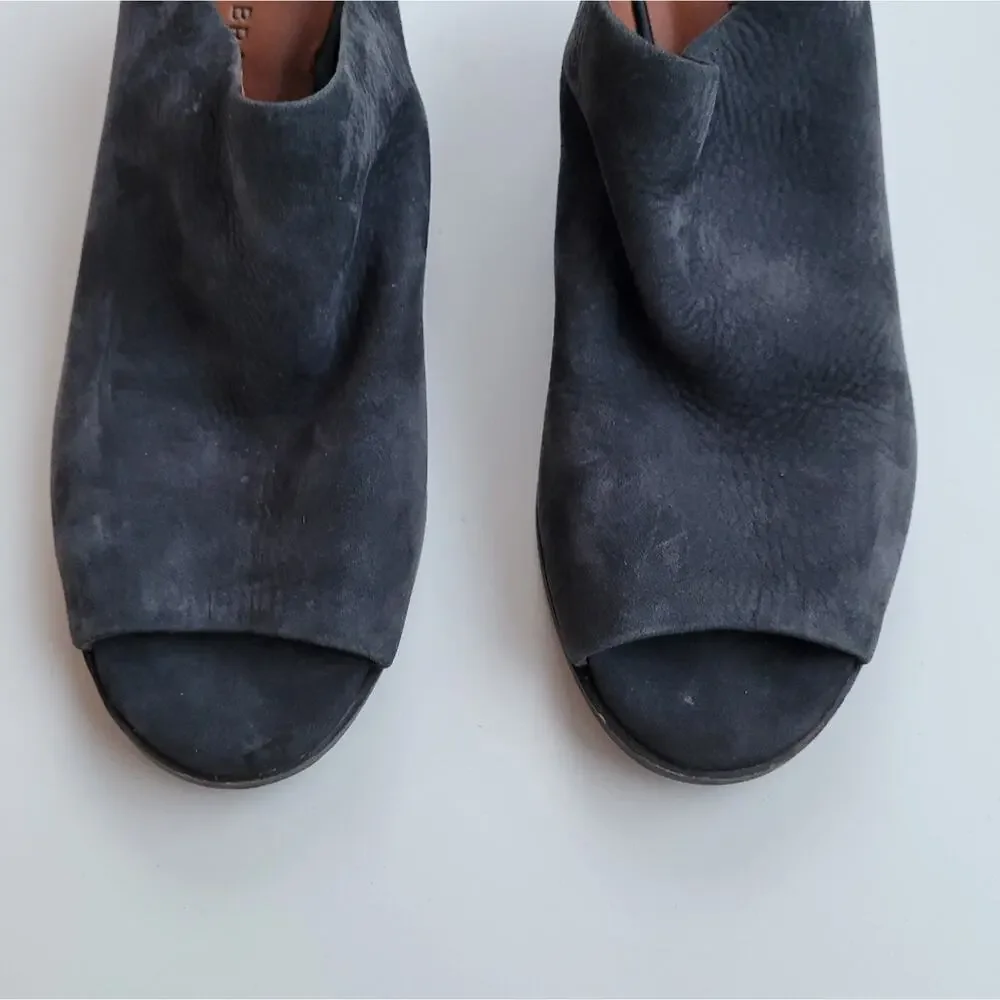 Lucky Brand Benah Block Heel Nubuck Mule 8.5 - Picture 5 of 8